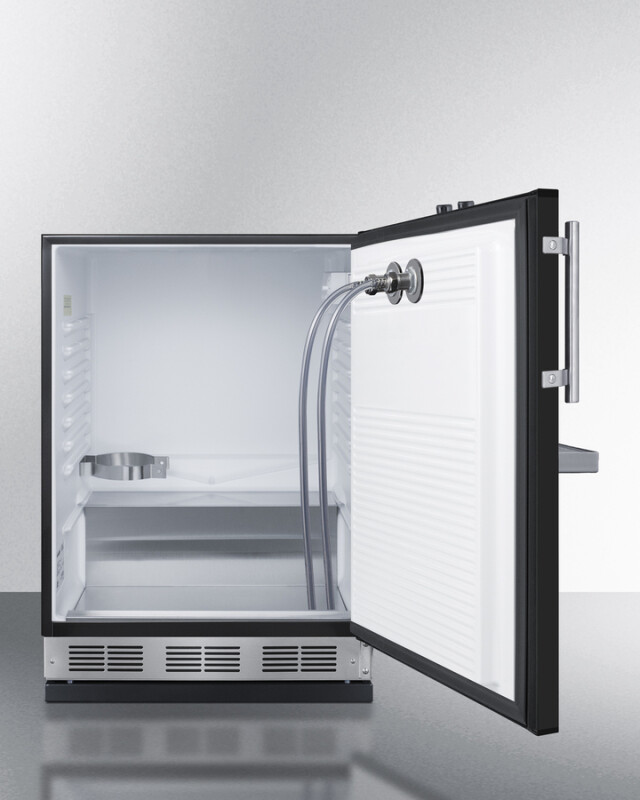 24" Wide Front Tap Built-In Cold Brew Coffee Kegerator SBC58BFRTPCF