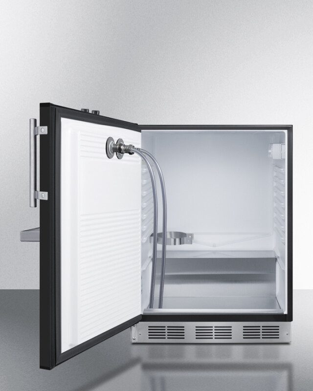 24" Wide Front Tap Built-In Cold Brew Coffee Kegerator, ADA-Compliant SBC58BFRTPCFADALHD