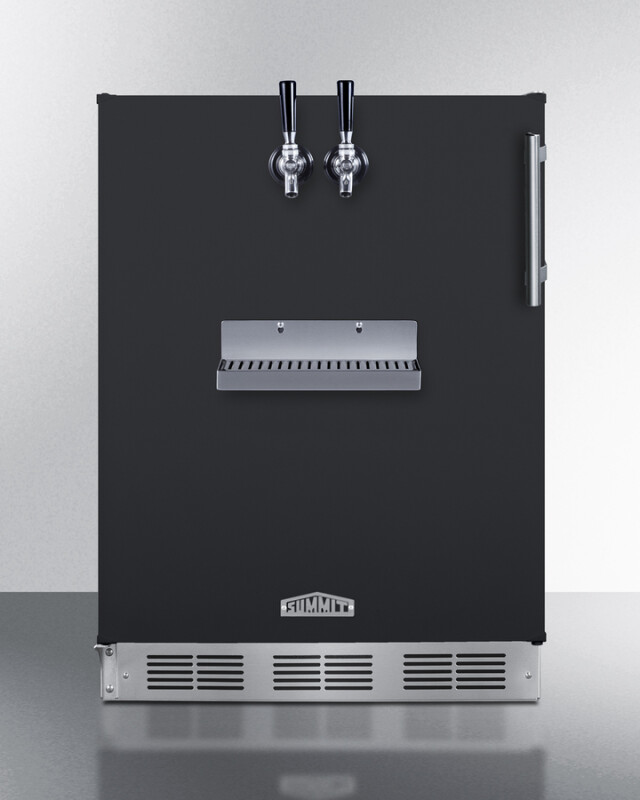 24" Wide Front Tap Built-In Cold Brew Coffee Kegerator, ADA-Compliant SBC58BFRTPCFADALHD