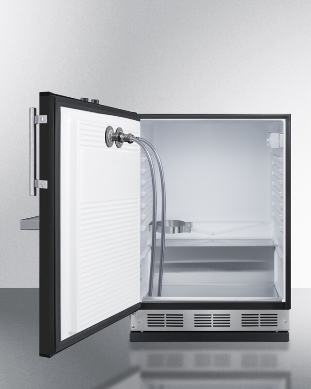 24" Wide Front Tap Built-In Cold Brew Coffee Kegerator SBC58BFRTPCFLHD