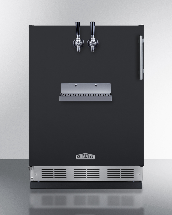 24" Wide Front Tap Built-In Beer Kegerator SBC58BFRTPLHD