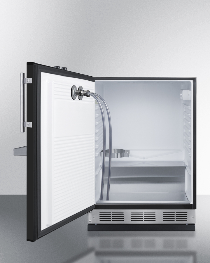 24" Wide Front Tap Built-In Beer Kegerator SBC58BFRTPLHD
