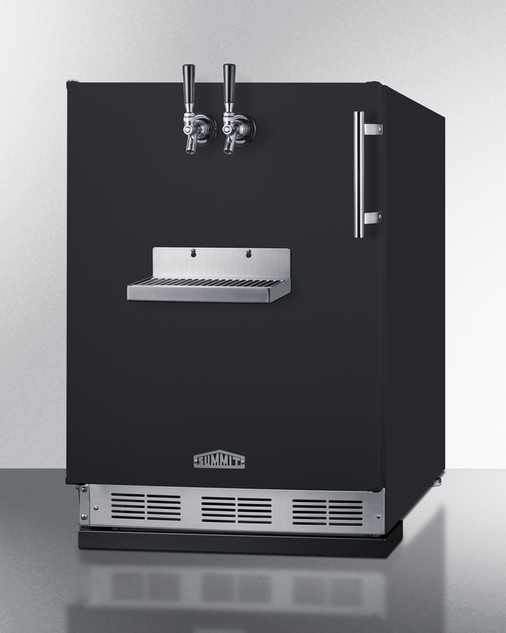 24" Wide Front Tap Built-In Beer Kegerator SBC58BFRTPLHD