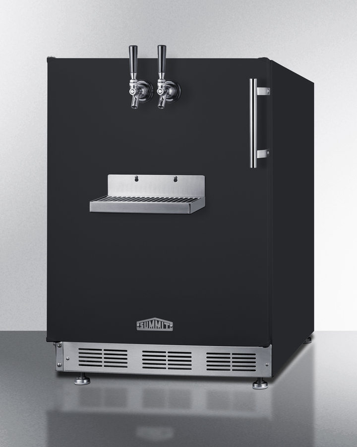 24" Wide Front Tap Built-In Beer Kegerator SBC58BFRTPLHD