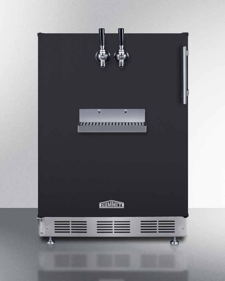 24" Wide Front Tap Built-In Beer Kegerator SBC58BFRTPLHD