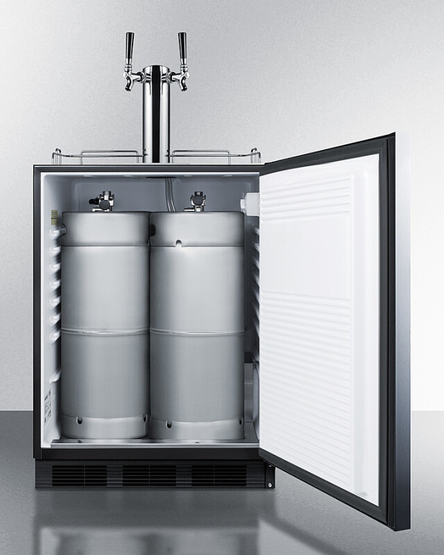 24" Wide Built-In Kegerator, ADA Compliant view 3