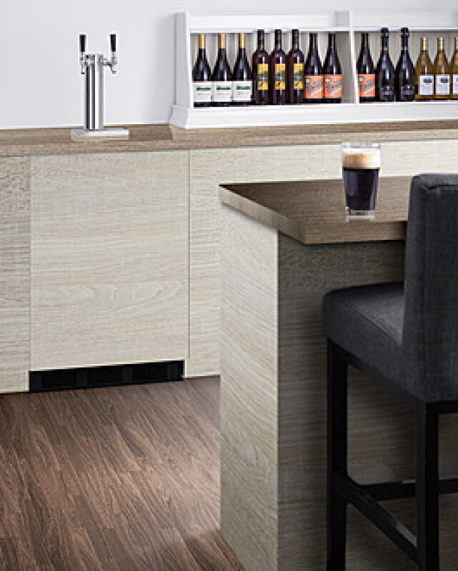 24" Wide Built-In Kegerator, ADA Compliant (Panel Not Included) SBC58BLBIADAIF