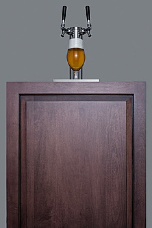 24" Wide Built-In Kegerator, ADA Compliant (Panel Not Included) SBC58BLBIADAIF