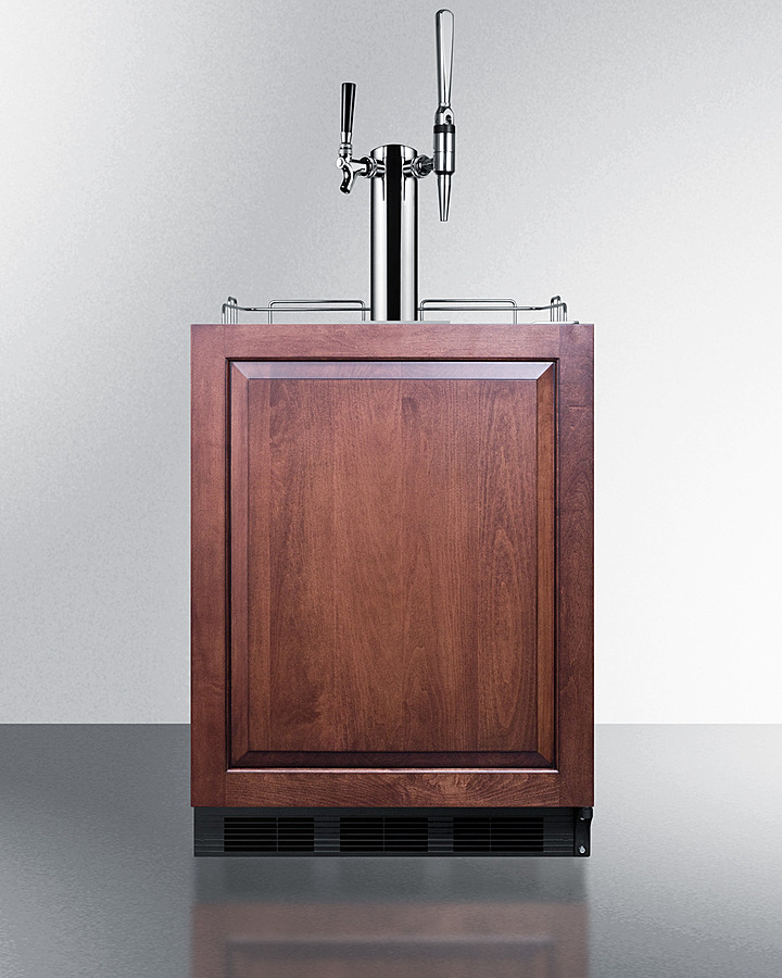 24" Wide Built-In Coffee Kegerator, ADA Compliant (Panel Not Included) SBC58BLBIADAIFCMTWIN