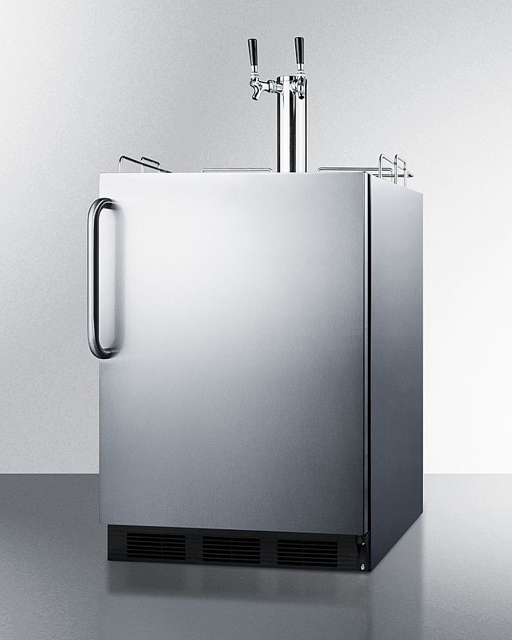 24" Wide Built-In Kegerator, ADA Compliant SBC58BLBICSSADA