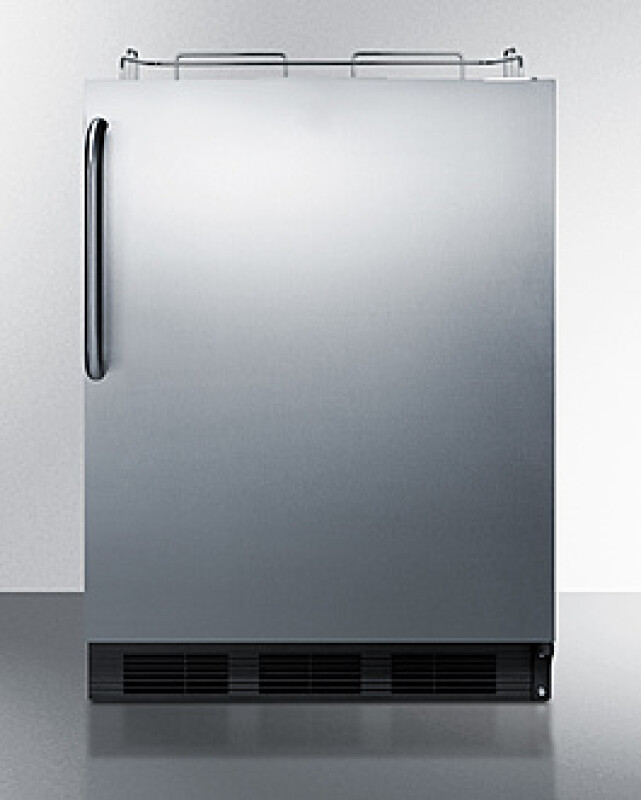 24" Wide Built-In Kegerator, ADA Compliant SBC58BLBICSSADANK