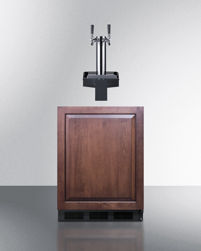 24" Wide Built-In Floating Tap Beer Kegerator, ADA-Compliant SBC58BLIFFLTWADA