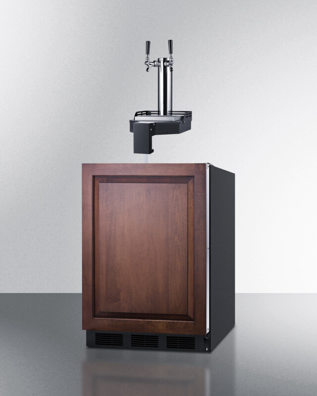 24" Wide Built-In Floating Tap Beer Kegerator, ADA-Compliant SBC58BLIFFLTWADA