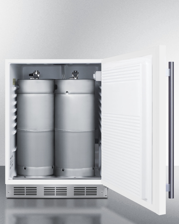 24" Wide Built-In Kegerator, ADA Compliant SBC58WHBIADANK