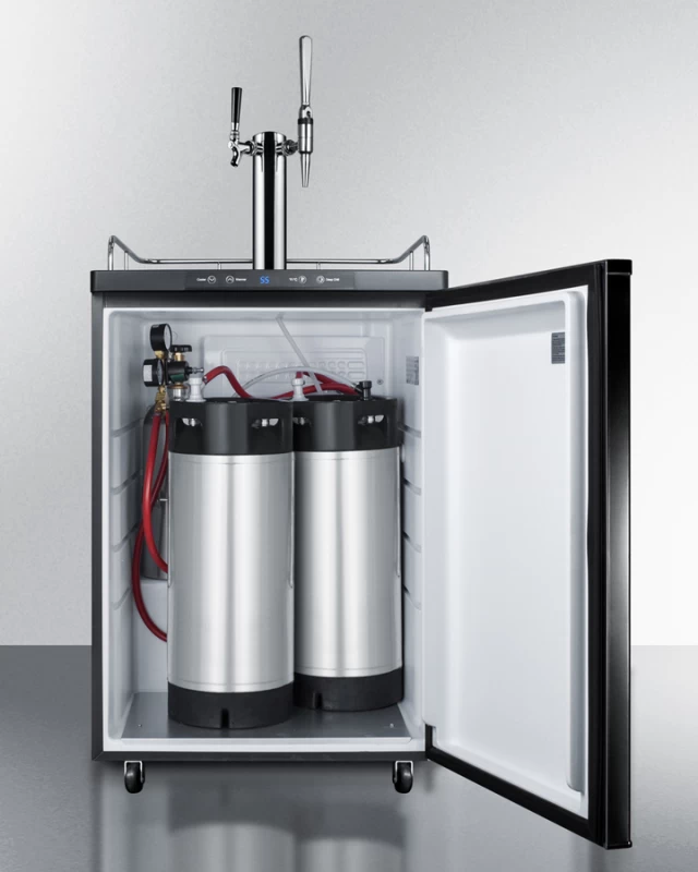 24" Wide Coffee Kegerator SBC635M7CMTWIN