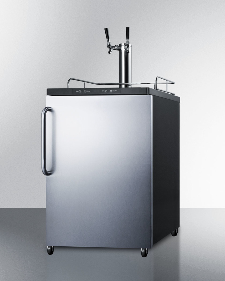 24" Wide Kegerator SBC635M7SSTBTWIN