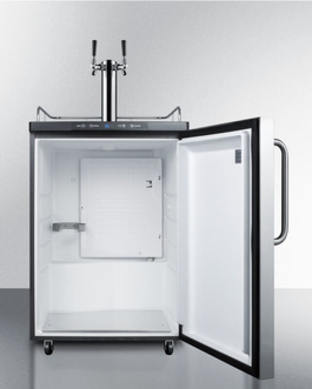 24" Wide Kegerator SBC635M7SSTBTWIN