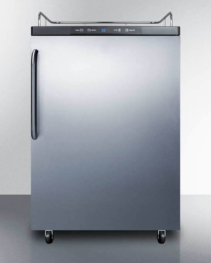 24" Wide Built-In Kegerator SBC635MBI7NKSSTB