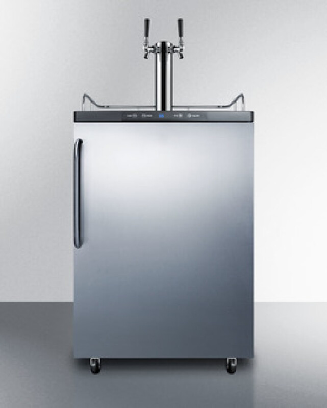 24" Wide Built-In Kegerator SBC635MBI7SSTBTWIN