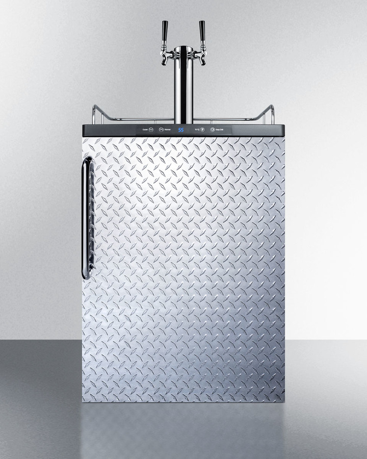 24" Wide Built-In Kegerator SBC635MBIDPLTWIN