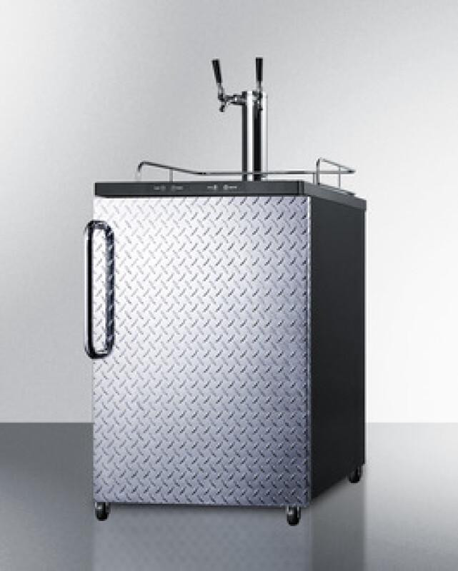 24" Wide Built-In Kegerator SBC635MBIDPLTWIN