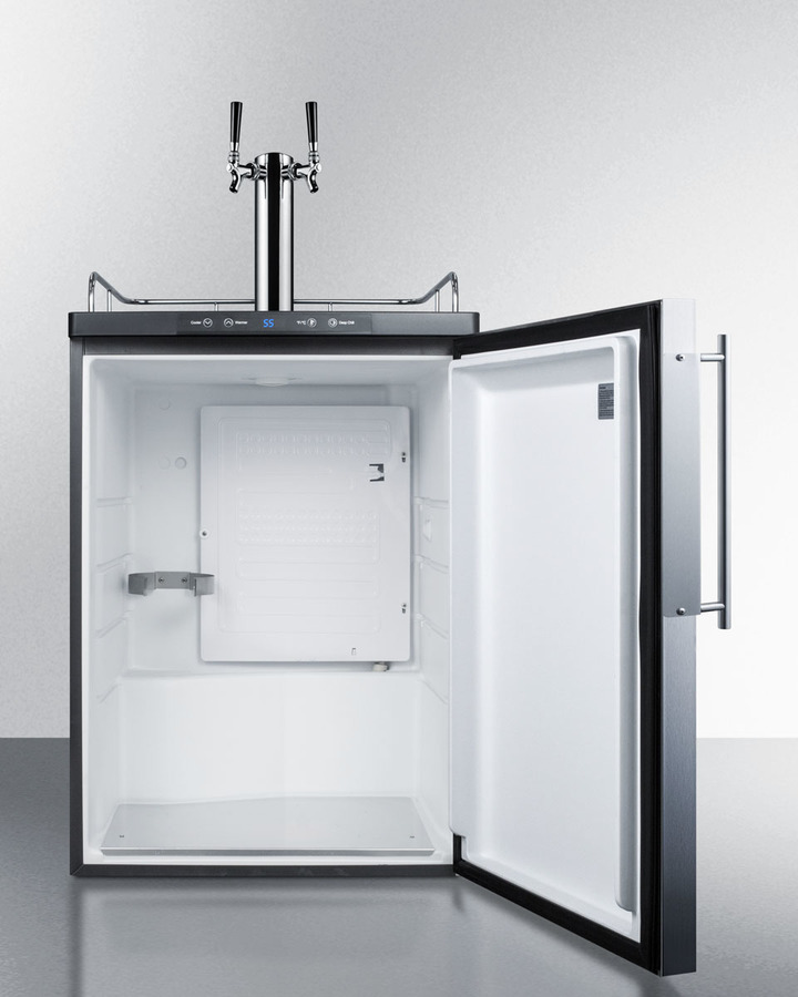 24" Wide Built-In Kegerator SBC635MBIFRTWIN