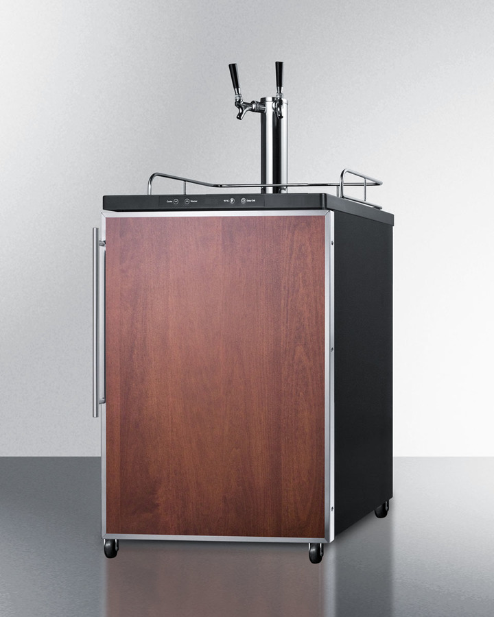 24" Wide Built-In Kegerator SBC635MBIFRTWIN
