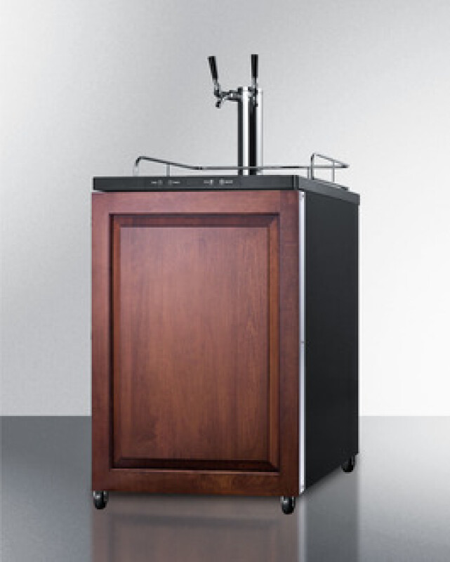 24" Wide Built-In Kegerator (Panel Not Included) SBC635MBIIFTWIN