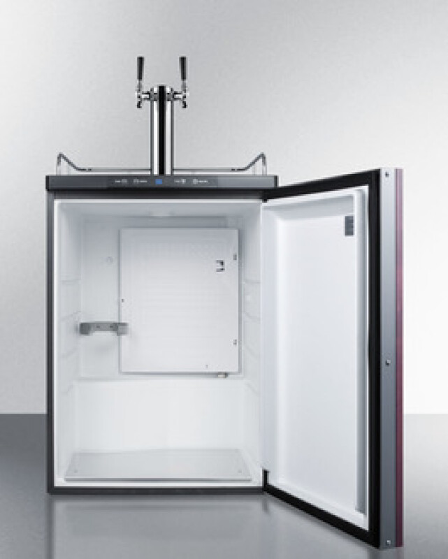 24" Wide Built-In Kegerator (Panel Not Included) SBC635MBIIFTWIN
