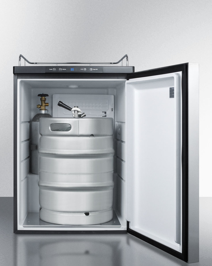 24" Wide Built-In Kegerator SBC635MBINKSSHH