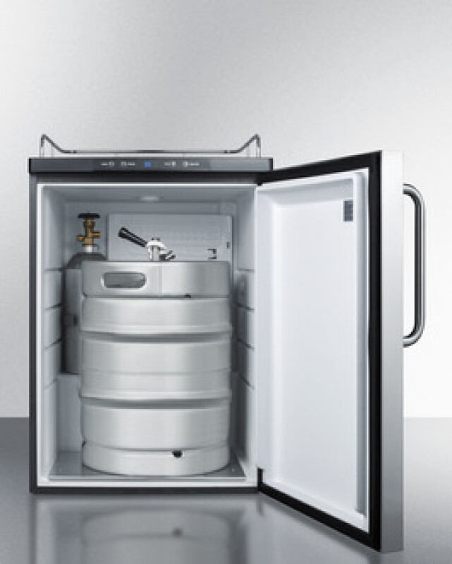 24" Wide Built-In Kegerator SBC635MBINKSSTB