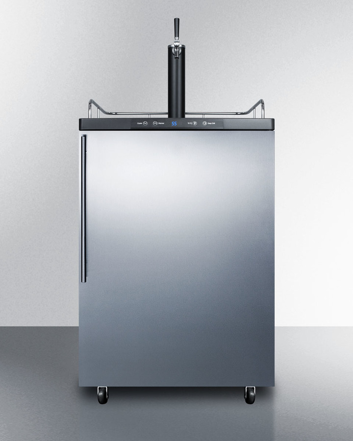 24" Wide Built-In Kegerator SBC635MBISSHVTWIN