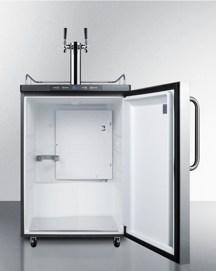 24" Wide Built-In Kegerator SBC635MBISSTBTWIN