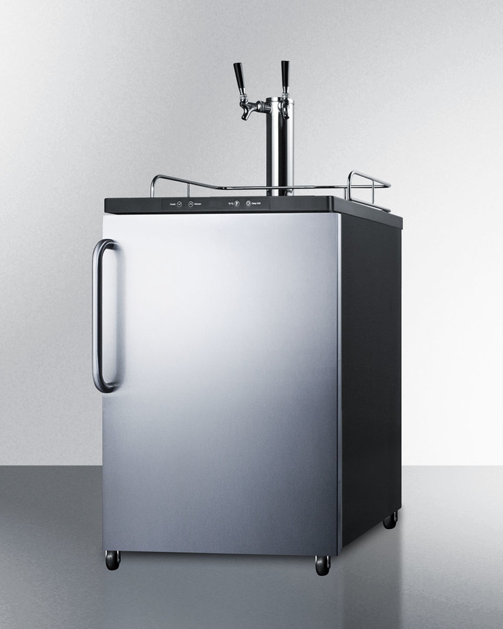 24" Wide Built-In Kegerator SBC635MBISSTBTWIN