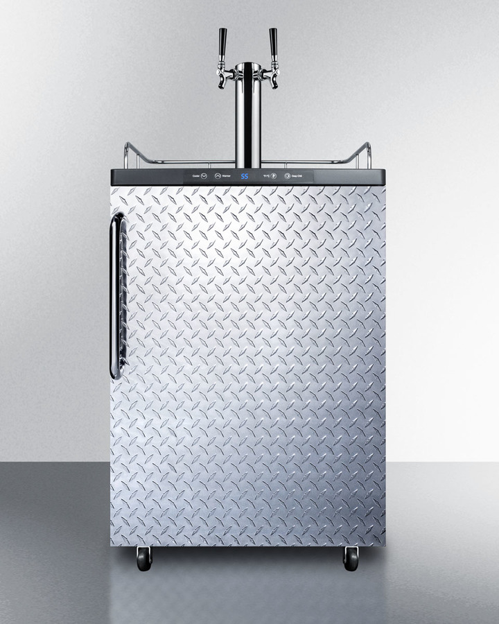 24" Wide Kegerator SBC635MDPLTWIN