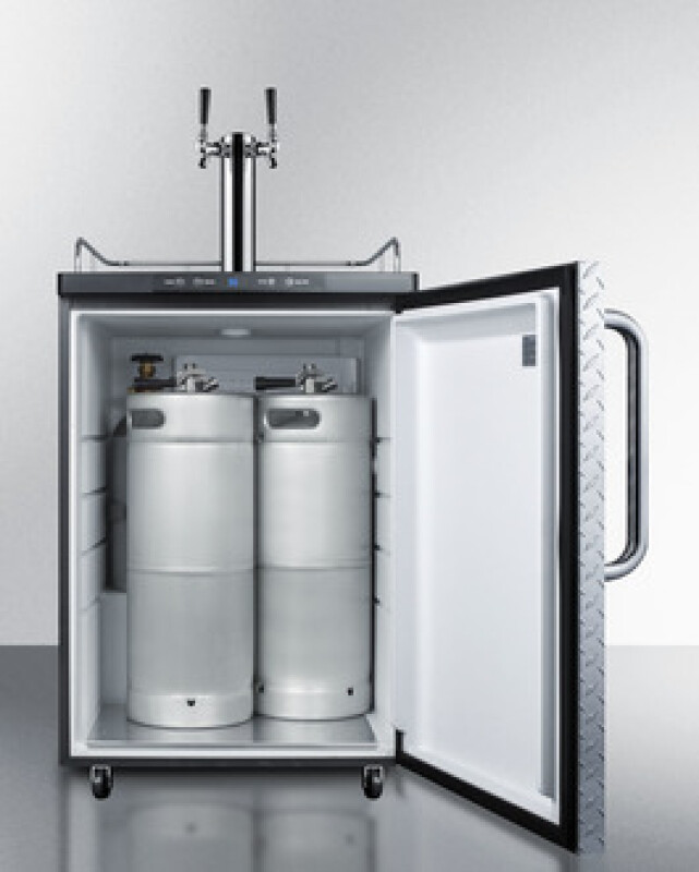 24" Wide Kegerator SBC635MDPLTWIN