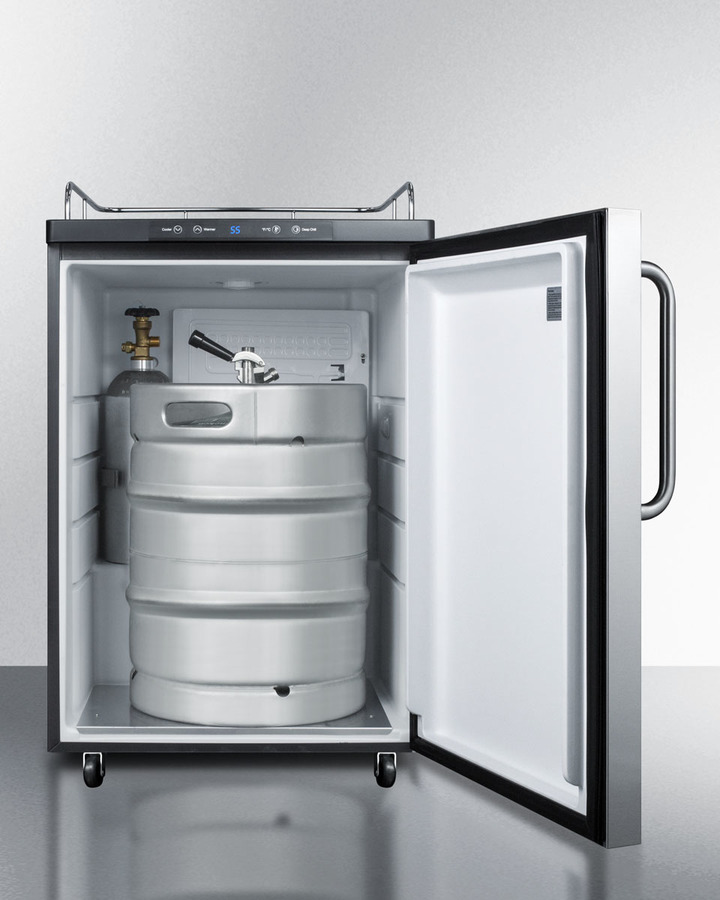24" Wide Kegerator SBC635MNKSSTB