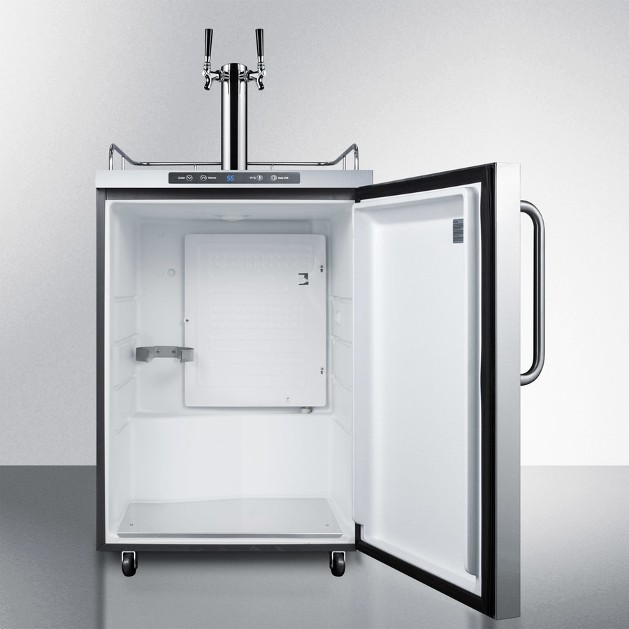 24" Wide Outdoor Kegerator SBC635MOS7TWIN