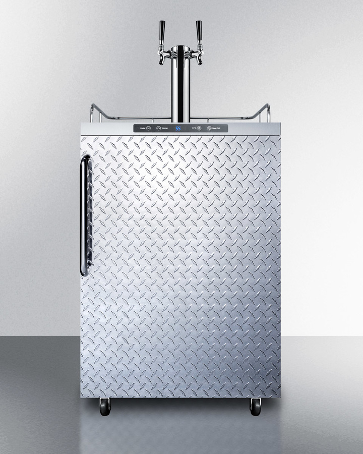 24" Wide Outdoor Kegerator SBC635MOSDPLTWIN