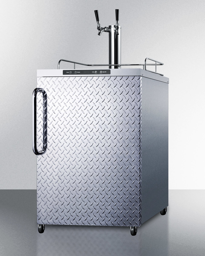 24" Wide Outdoor Kegerator SBC635MOSDPLTWIN