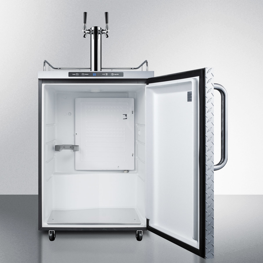 24" Wide Outdoor Kegerator SBC635MOSDPLTWIN