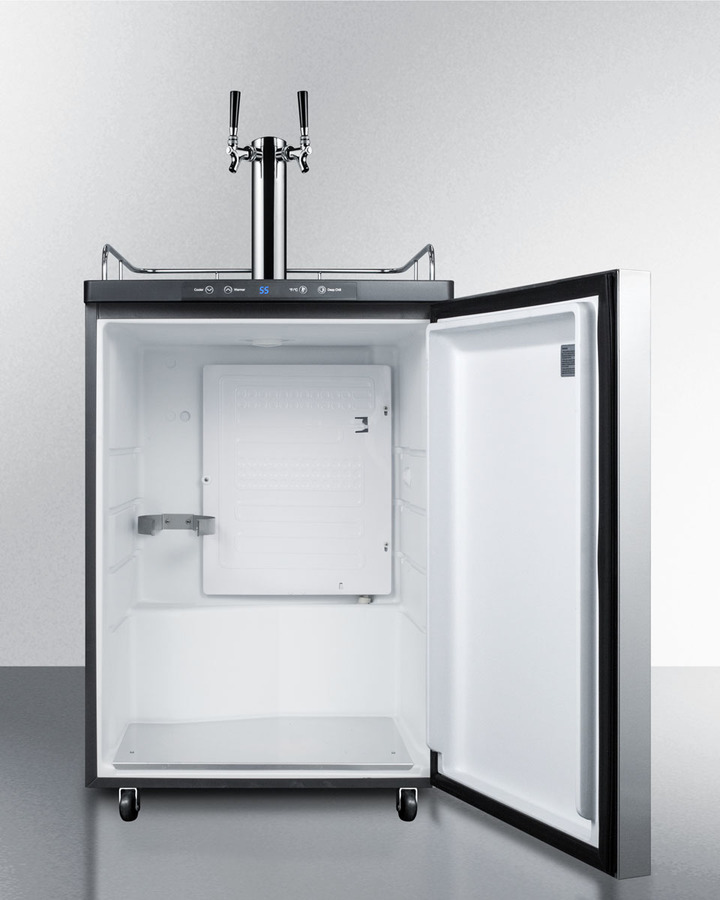 24" Wide Kegerator SBC635MSSHHTWIN