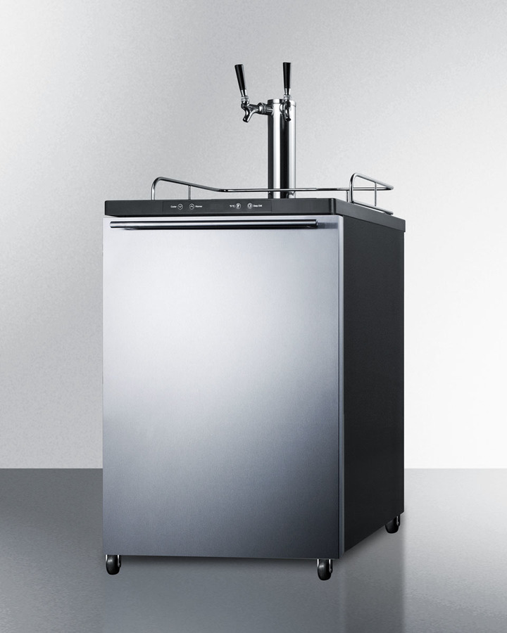 24" Wide Kegerator SBC635MSSHHTWIN