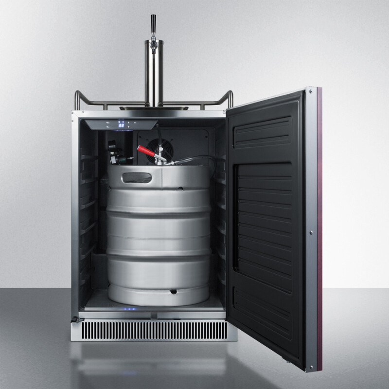 24" Wide Built-In Kegerator (Panel Not Included) SBC677BIIF