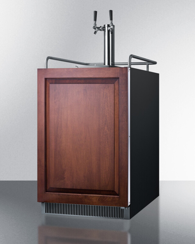 24" Wide Built-In Kegerator (Panel Not Included) SBC677BIIFTWIN