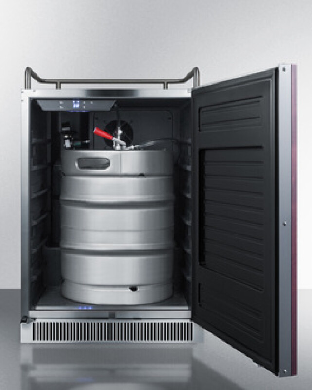 24" Wide Built-In Kegerator (Panel Not Included) SBC677BINKIF