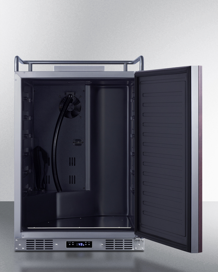 24" Wide Built-In Kegerator (Panel Not Included) SBC682NKPNR
