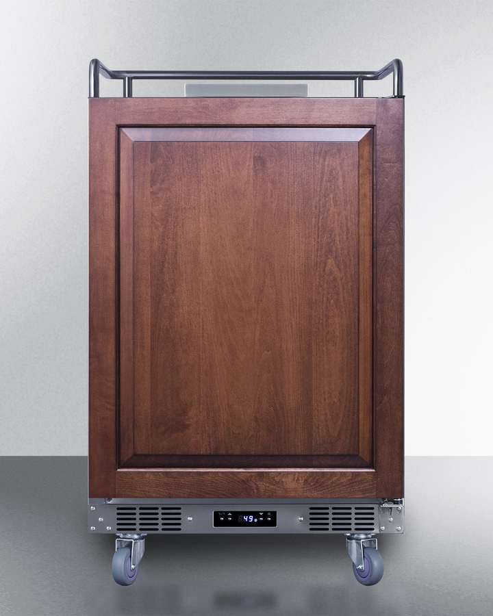 24" Wide Built-In Kegerator (Panel Not Included) SBC682NKPNR