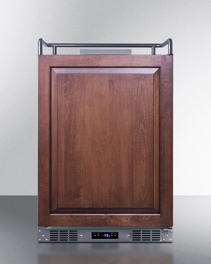 24" Wide Built-In Kegerator (Panel Not Included) SBC682NKPNR