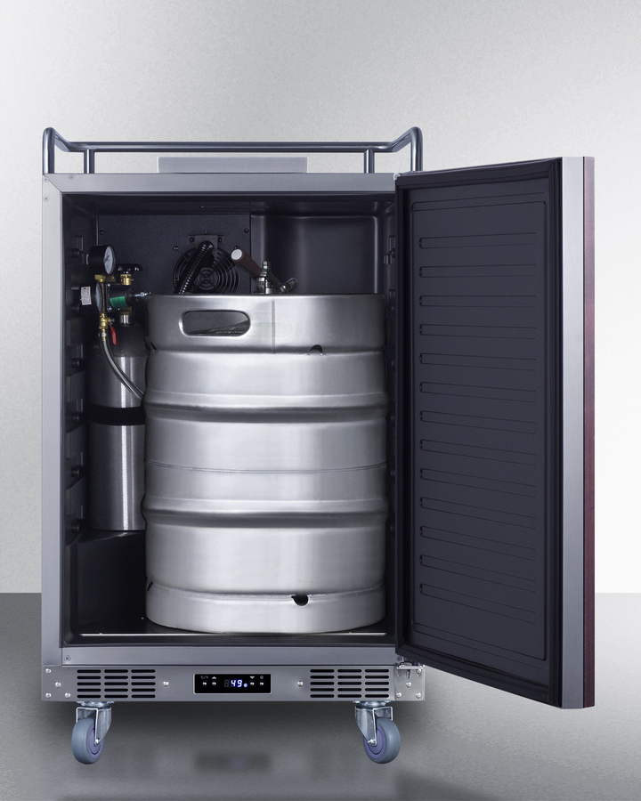 24" Wide Built-In Kegerator (Panel Not Included) SBC682NKPNR